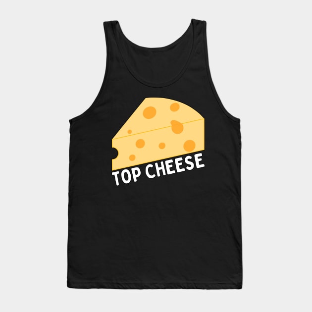 TOP CHEESE Tank Top by HOCKEYBUBBLE